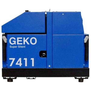 Бензиновый генератор  Geko 7411 ED–AA/HHBA SS  в кожухе
