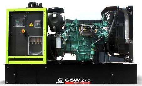 Дизельный генератор Pramac GSW 275 DO