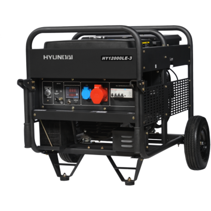 Бензиновый генератор Hyundai HY 12000LE-3