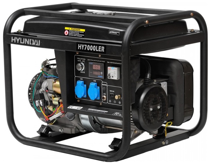 Бензиновый генератор Hyundai HY 7000LER