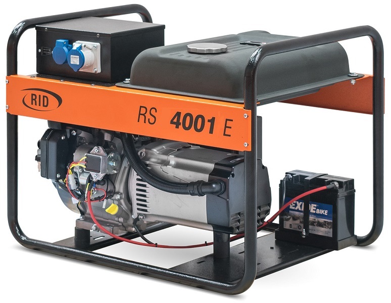 Бензиновый генератор RID RS 4001 E