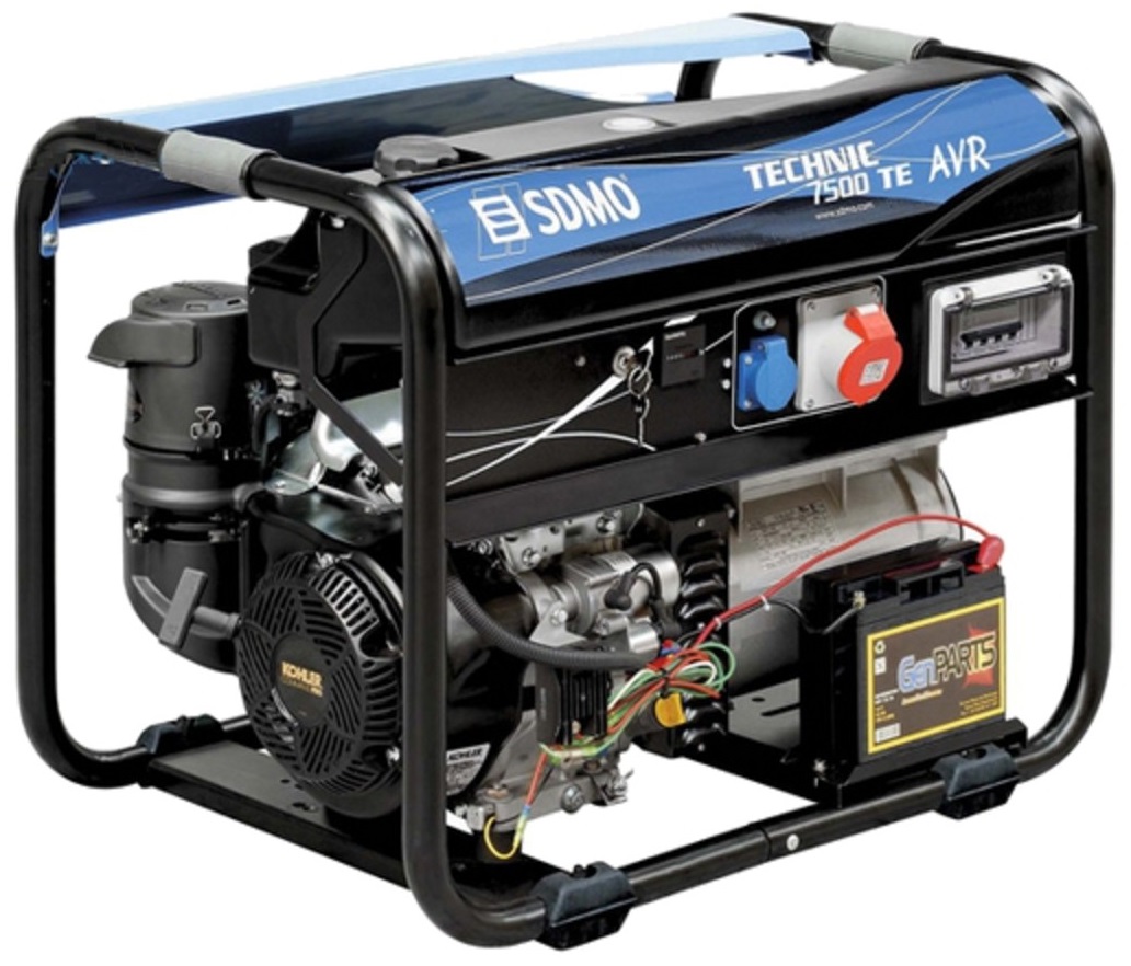 Бензиновый генератор SDMO TECHNIC 7500 TE M